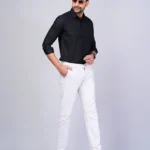 Black Colour Full Sleeve Men Formal Shirt