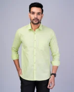 Light Green Shirt For Men Blacklilly - Image 2