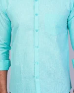 Men Rama Blue formal shirt - Image 2