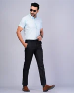 SKY Blue Colour Half Sleeve Men Formal Shirt